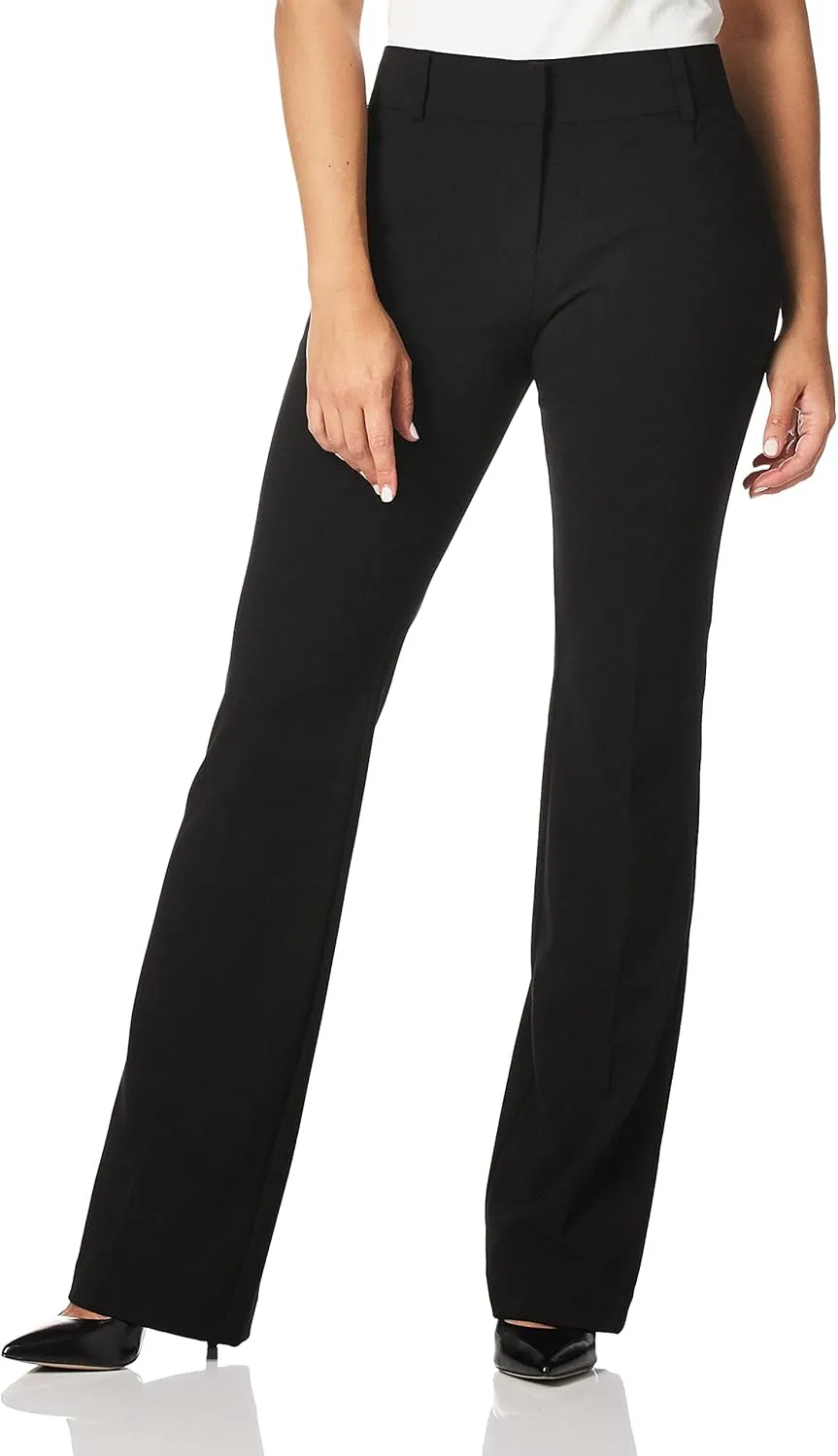 A. Byer Women's Misses Junior's Tropical Cambridge Trouser Pant