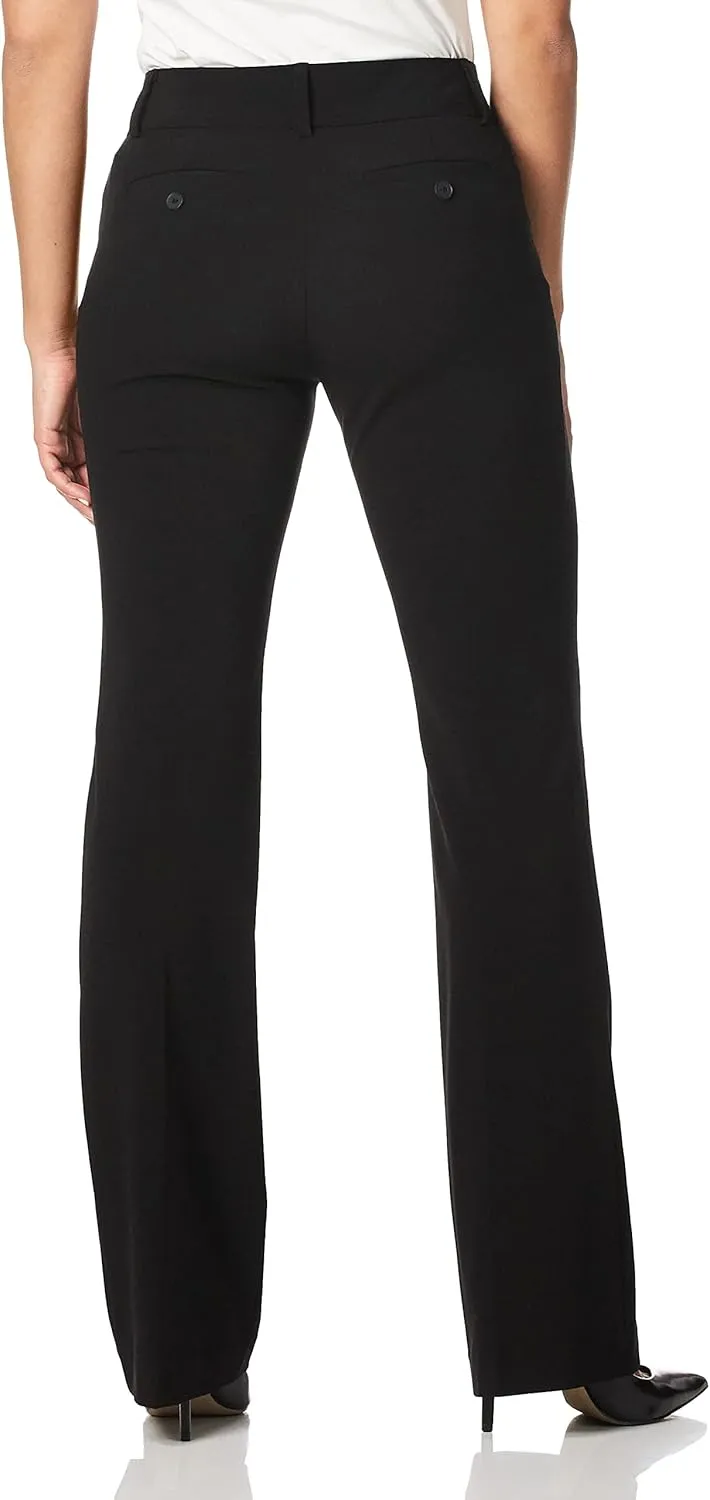 A. Byer Women's Misses Junior's Tropical Cambridge Trouser Pant