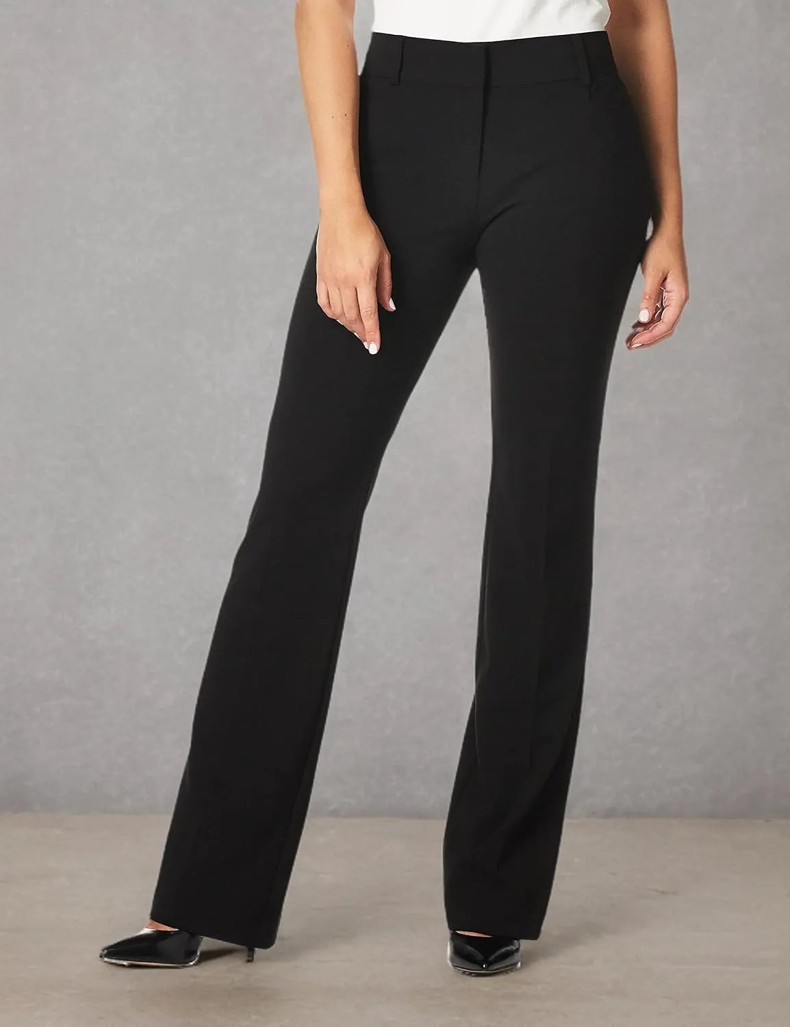 A. Byer Women's Misses Junior's Tropical Cambridge Trouser Pant