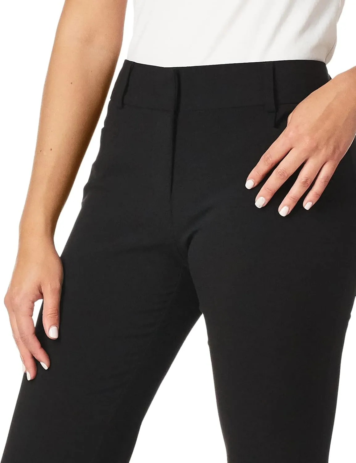 A. Byer Women's Misses Junior's Tropical Cambridge Trouser Pant