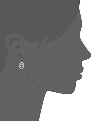 Aretes Con Detalles de Cristales de Anne Klein