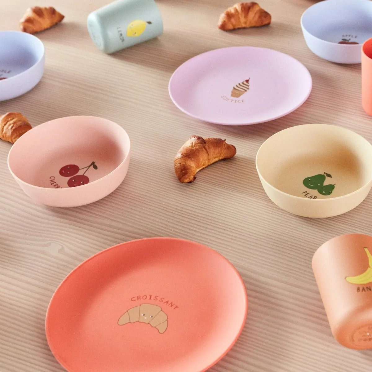 Assiette Yummy - Lot de 2