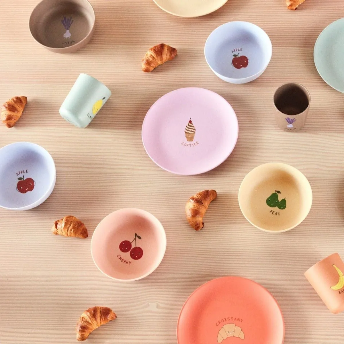 Assiette Yummy - Lot de 2