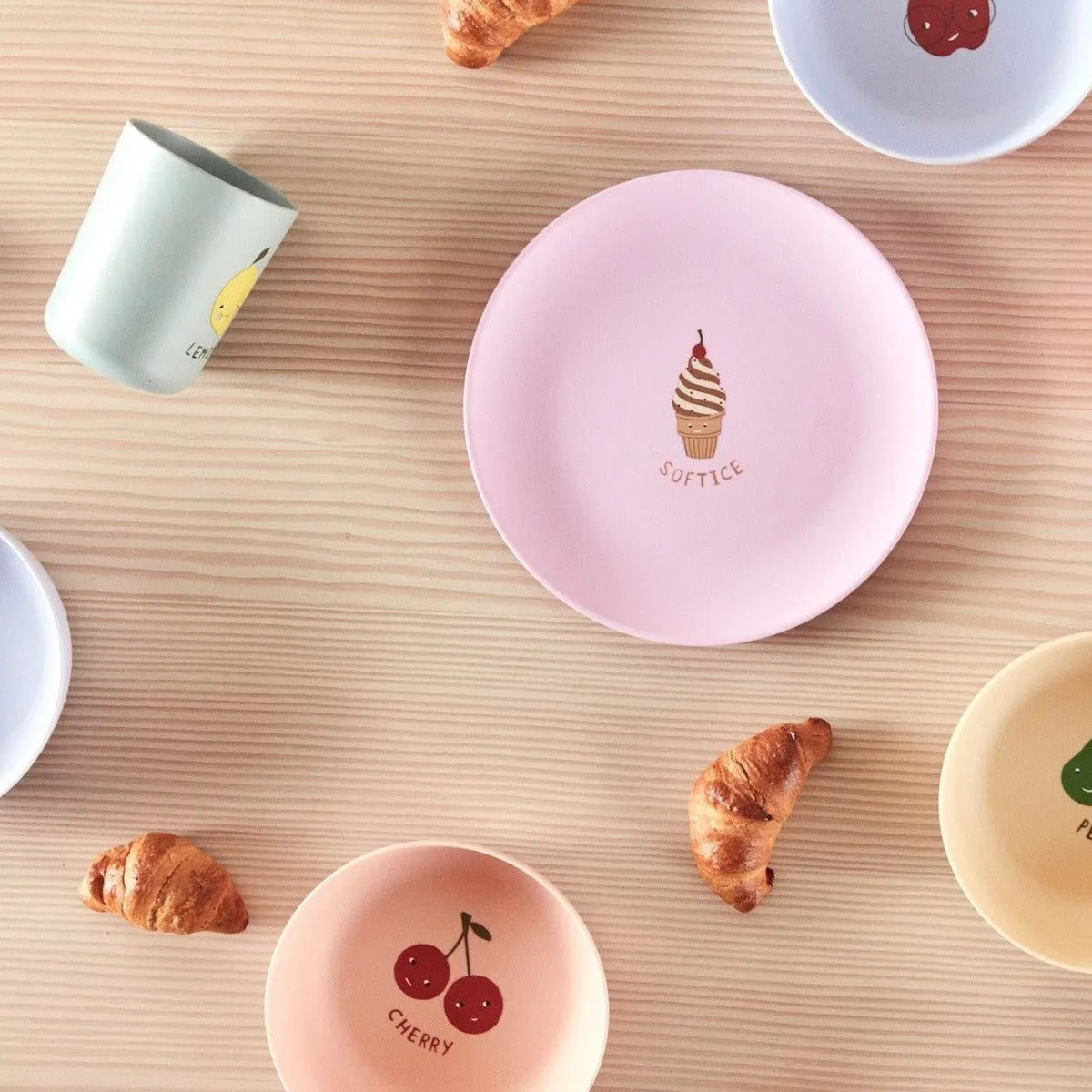Assiette Yummy - Lot de 2