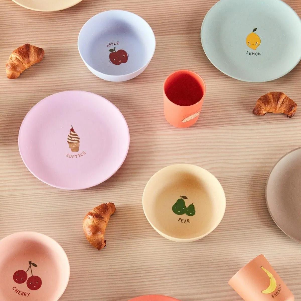 Assiette Yummy - Lot de 2