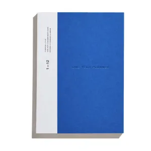 Before Breakfast – One Year Planner Ocean Blue (Monthly   To Do) – Planificador Mensual A5 (19,6 x 14,1 cm)