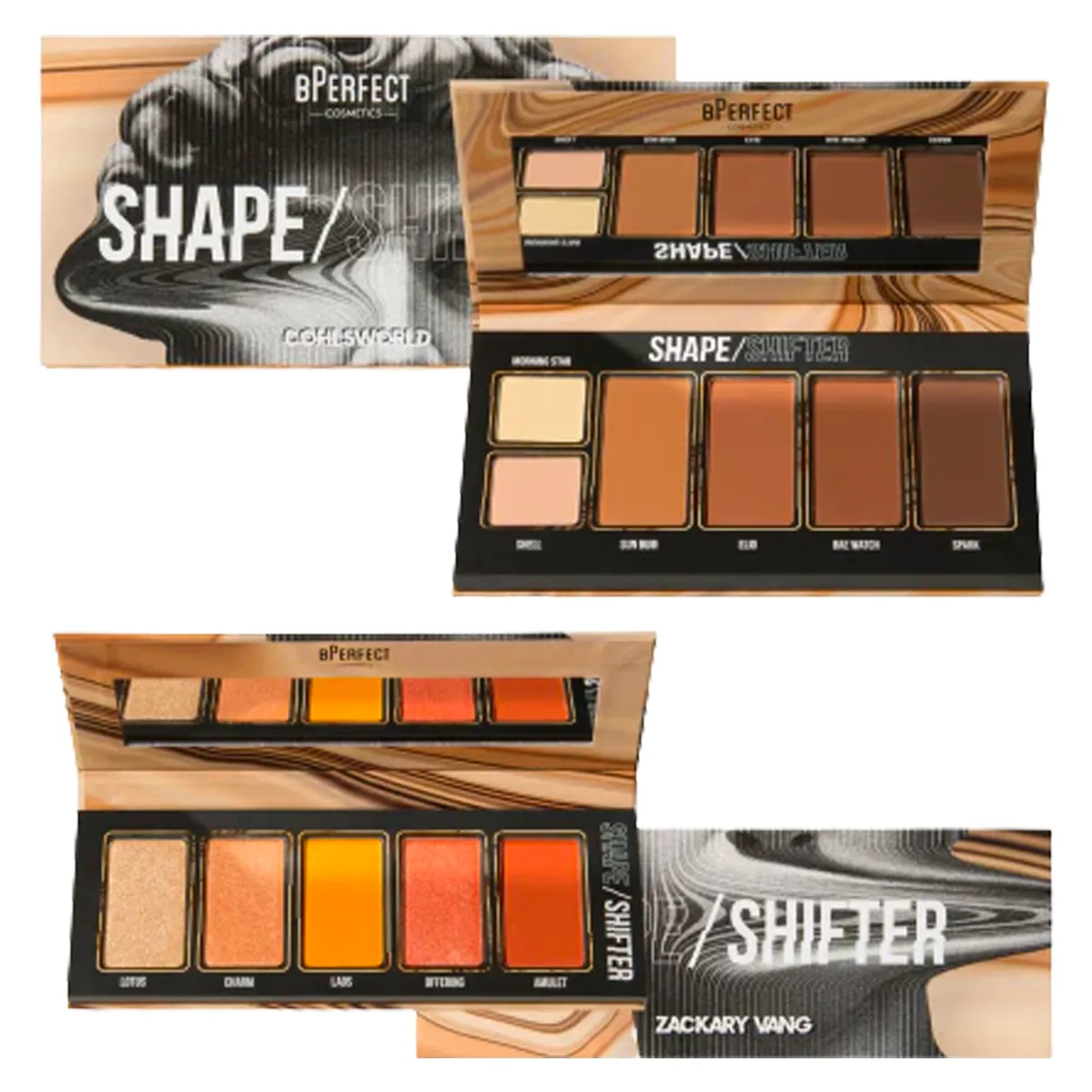 BPerfect X Zackary Vang and Cohlsworld / Shape Shifter Palette