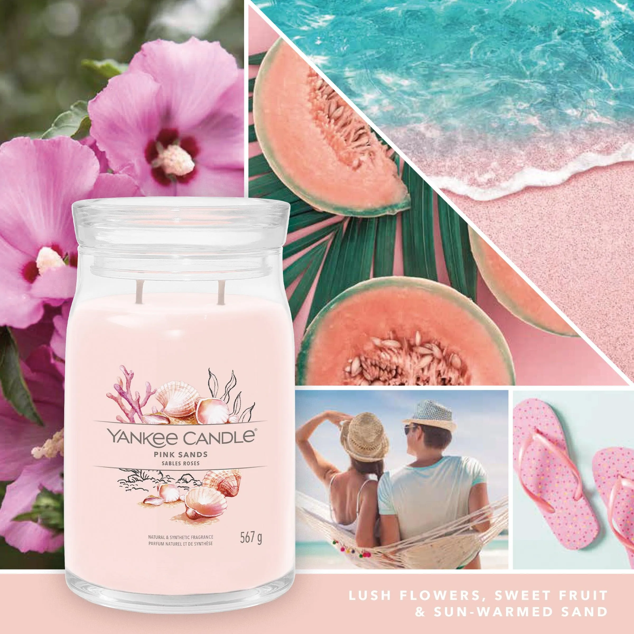 Candela Profumata  Pink Sands Yankee Candle