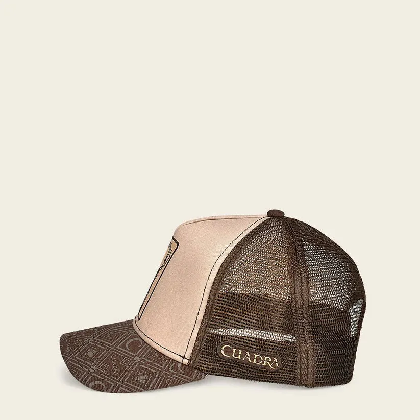Cuadra snapback cap with deer patch