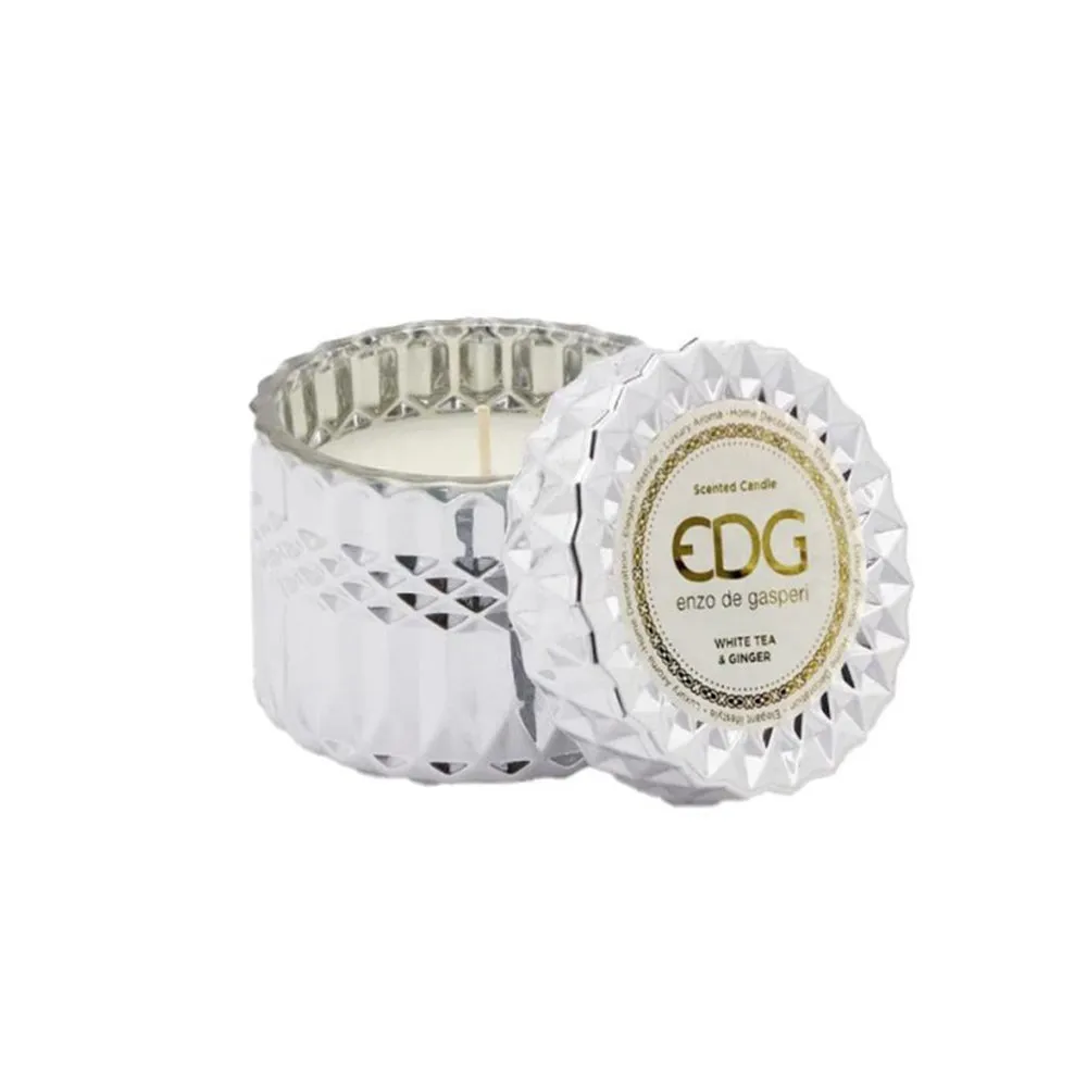 EDG - Enzo de Gasperi Candela grande "New Crystal" in vetro 5 varianti (1pz)