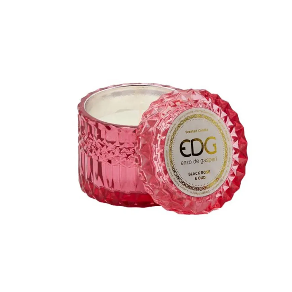 EDG - Enzo de Gasperi Candela grande "New Crystal" in vetro 5 varianti (1pz)