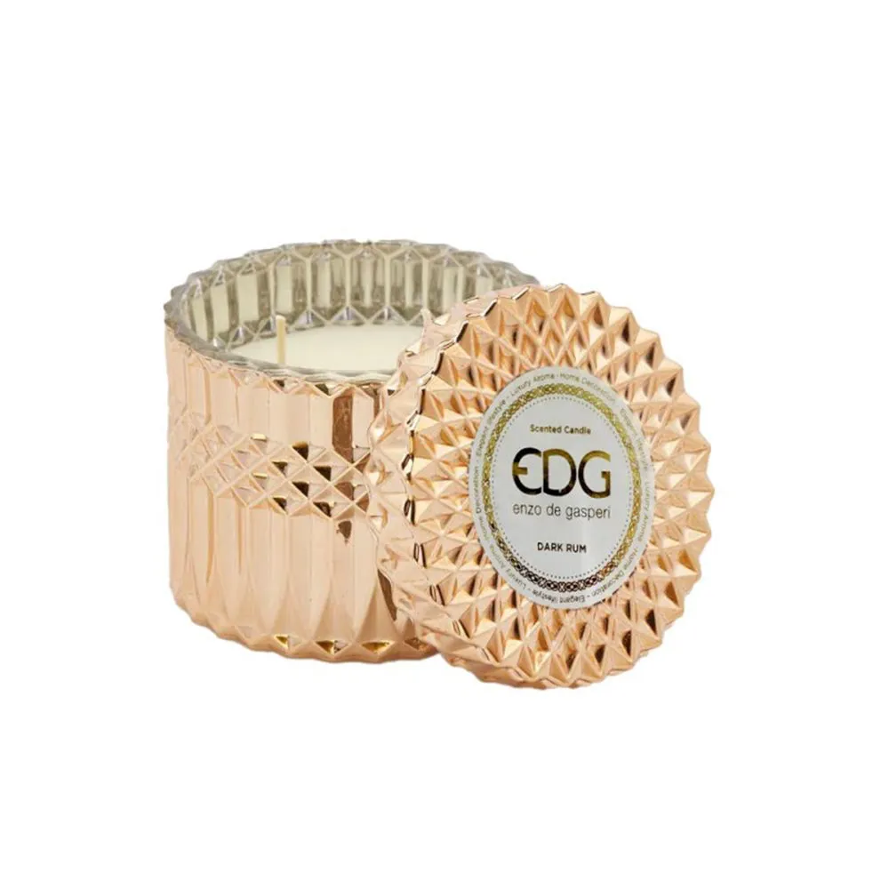 EDG - Enzo de Gasperi Candela grande "New Crystal" in vetro 5 varianti (1pz)