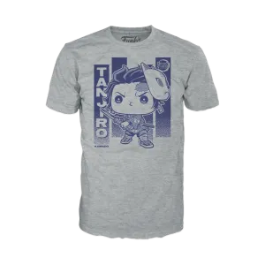 Funko Boxed Tee: Demon Slayer - Tanjiro Con Glicina Playera Chica