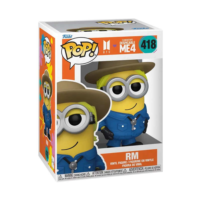 Funko Pop Movies: Mi Villano Favorito X BTS - Rm