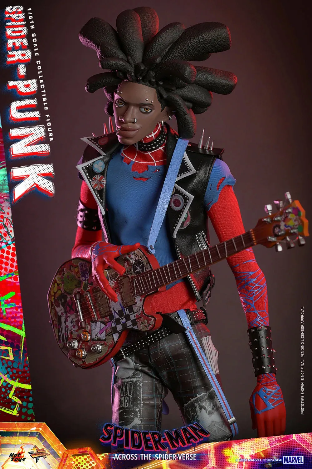 Hot Toys Movie Masterpiece Series: Marvel Spiderman Across The SpiderVerse - Spider Punk Escala 1/6