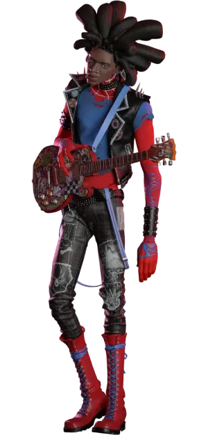 Hot Toys Movie Masterpiece Series: Marvel Spiderman Across The SpiderVerse - Spider Punk Escala 1/6