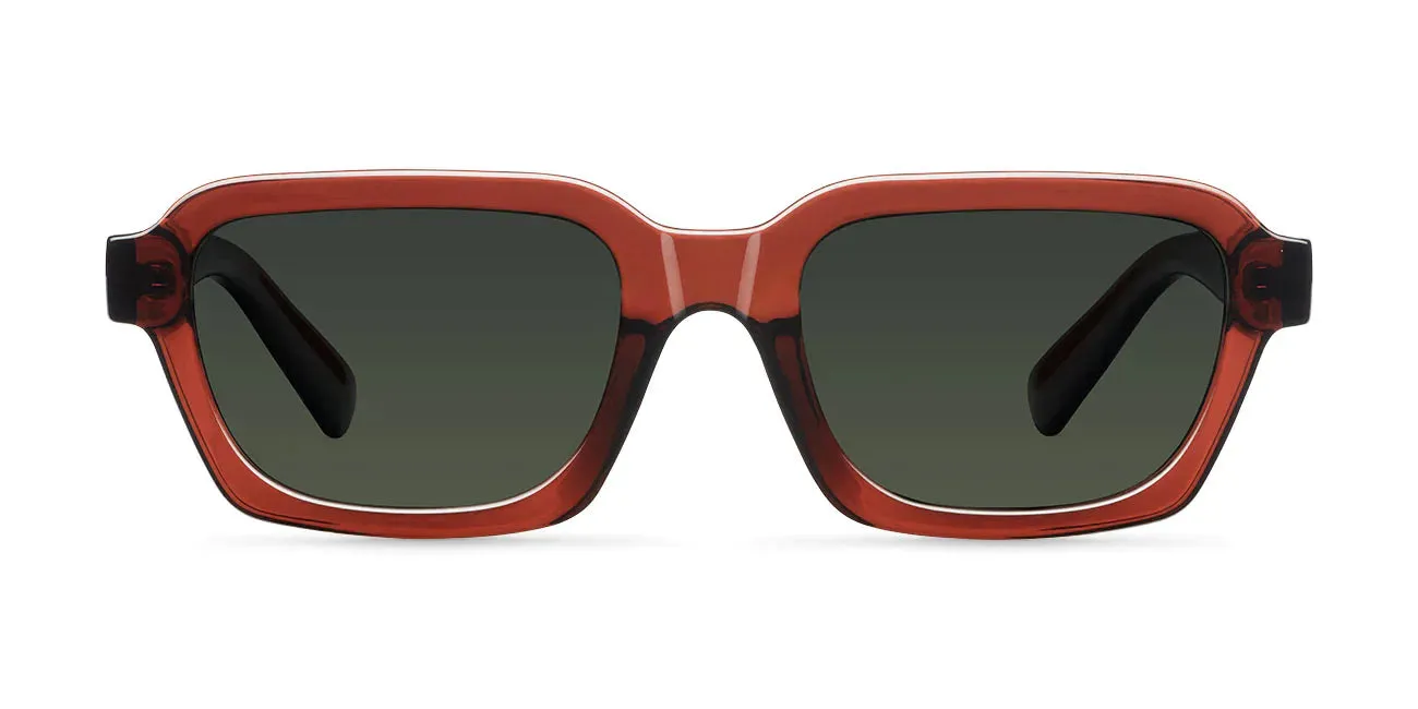 Lentes de Sol - Adisa Maroon Olive