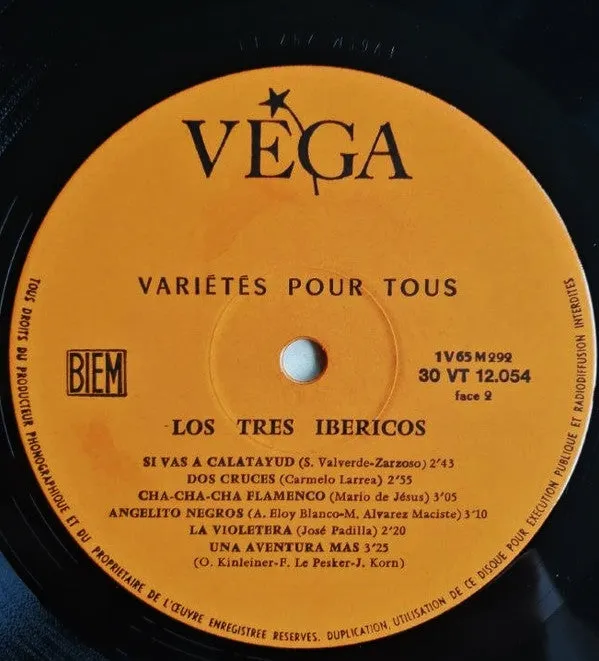 Los Tres Ibericos - Visa Pour L'Espagne - LP