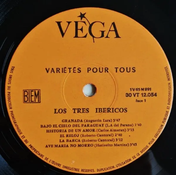 Los Tres Ibericos - Visa Pour L'Espagne - LP
