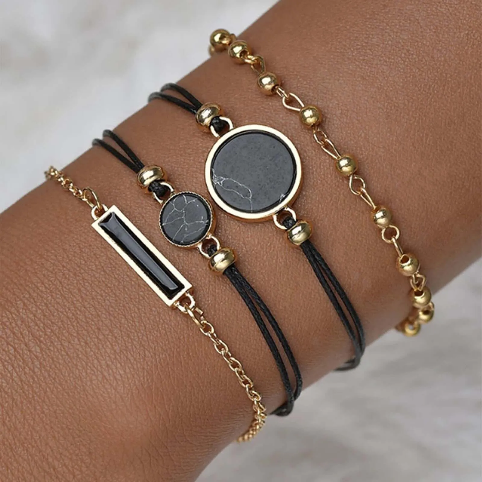 Luxury Bracelet Watch Set Ladies Quartz Watches For Women  Leather Casual WristWatch Clock Gift For Girlfriend Montre Femme F3