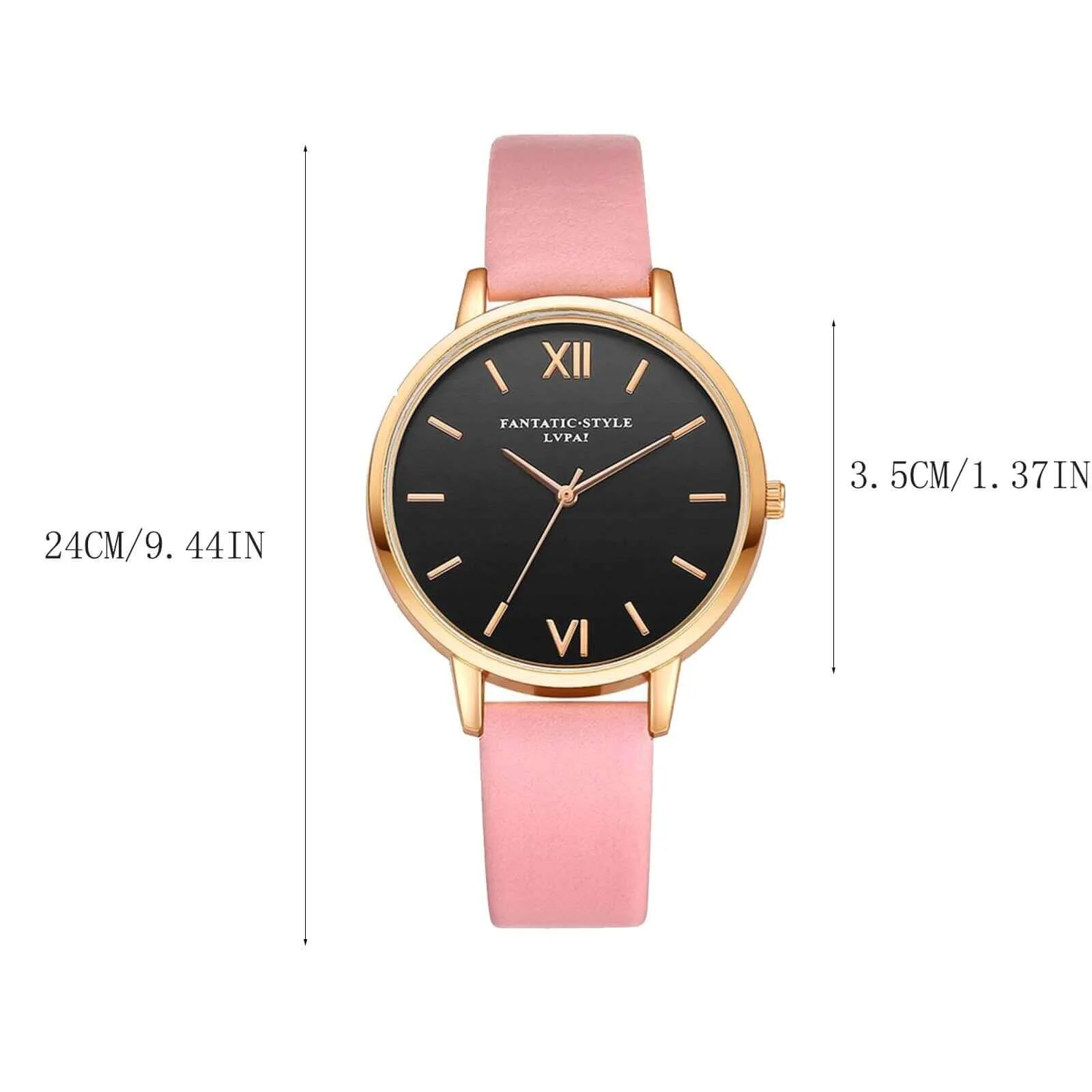 Luxury Bracelet Watch Set Ladies Quartz Watches For Women  Leather Casual WristWatch Clock Gift For Girlfriend Montre Femme F3