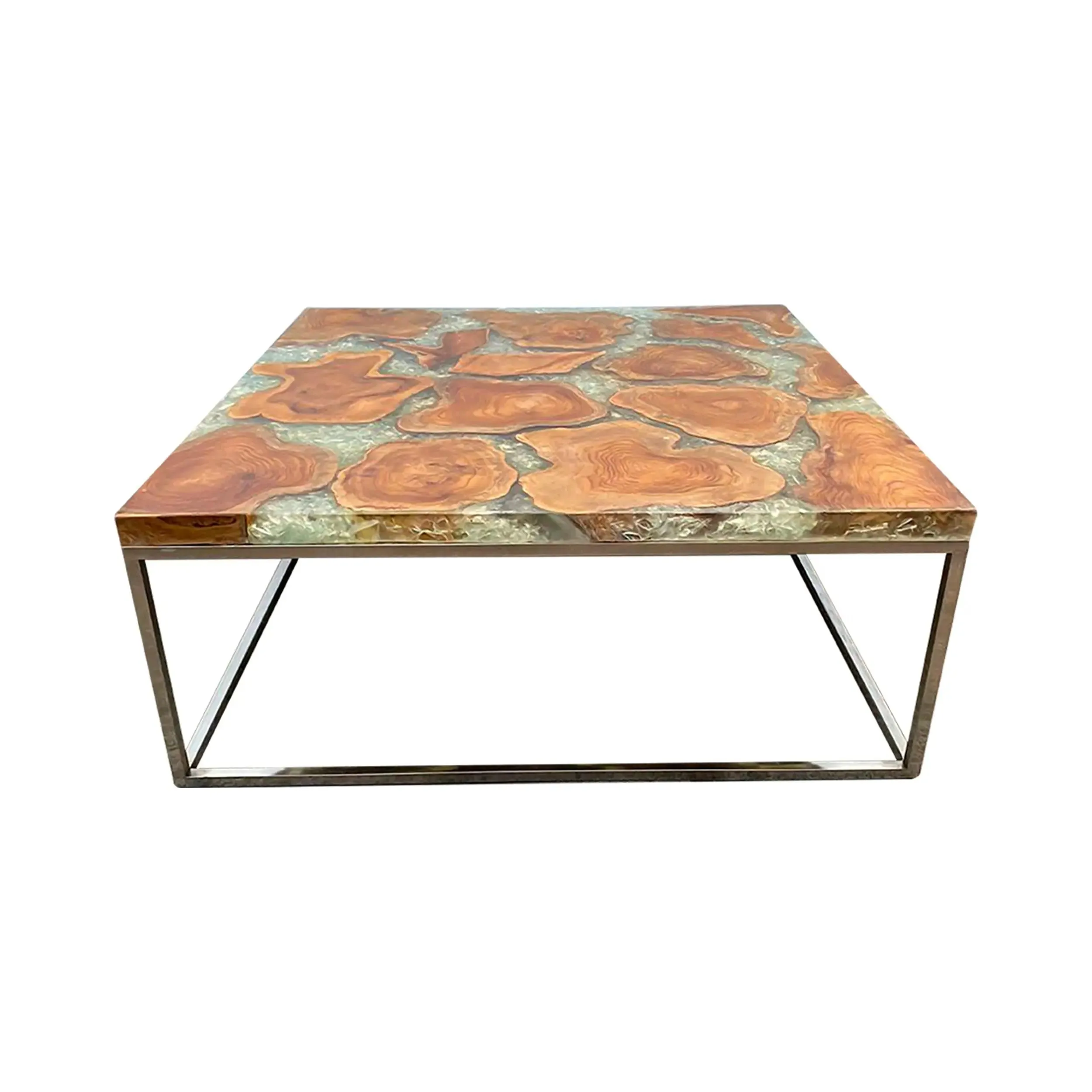 Mesa  De Centro 1.1 M de Madera Teca Color Natural GLAZE STAINLEGS- 131295.03