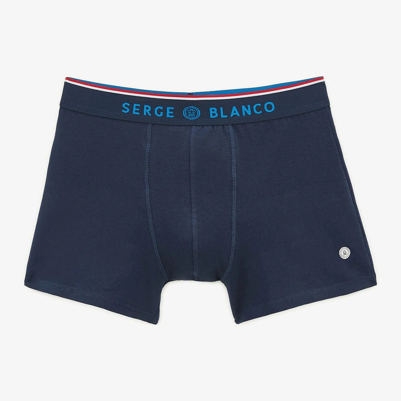 Pack de 4 boxers unis en coloris assortis en coton