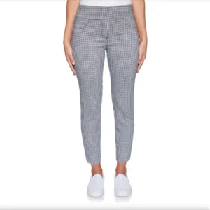PANTALON DE CUADROS BLANCOS  Y NEGROS RUBY RD