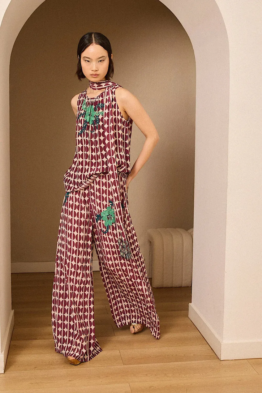 Pantalones Granos Café
