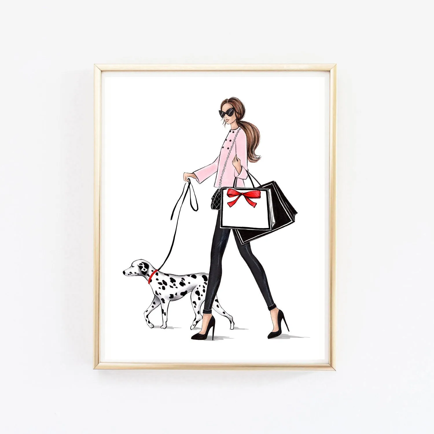Paris inspired Set of 3 wall art prints
