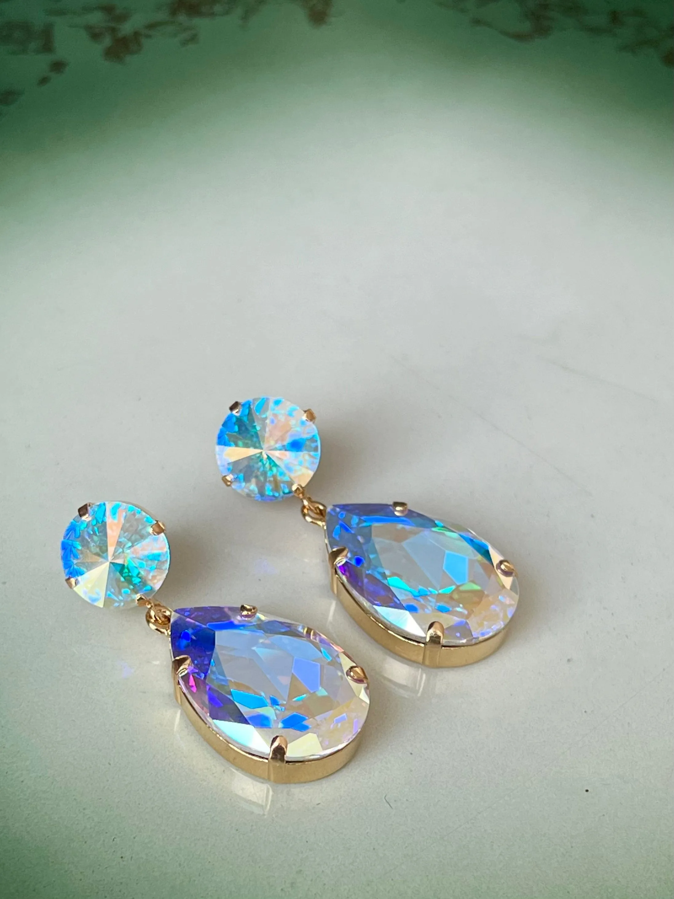 Perfect drop earrings - aurore boreale