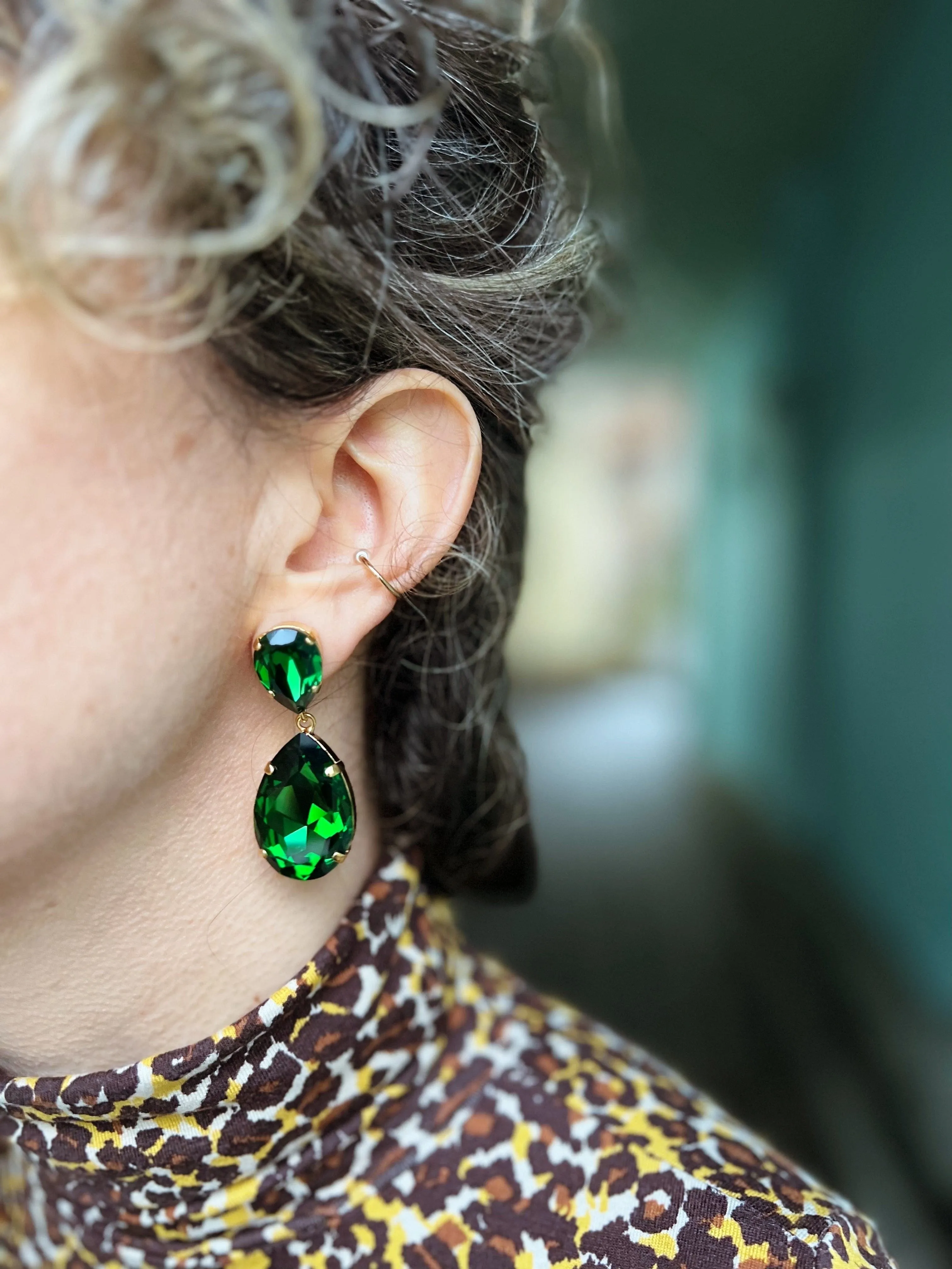 Perfect drop earrings - aurore boreale