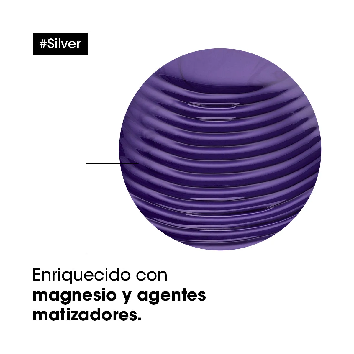 SERIE EXPERT SILVER SHAMPOO MATIZADOR PARA CABELLO PLATINADO 300 ML- L'ORÉAL PROFESSIONNEL PARIS