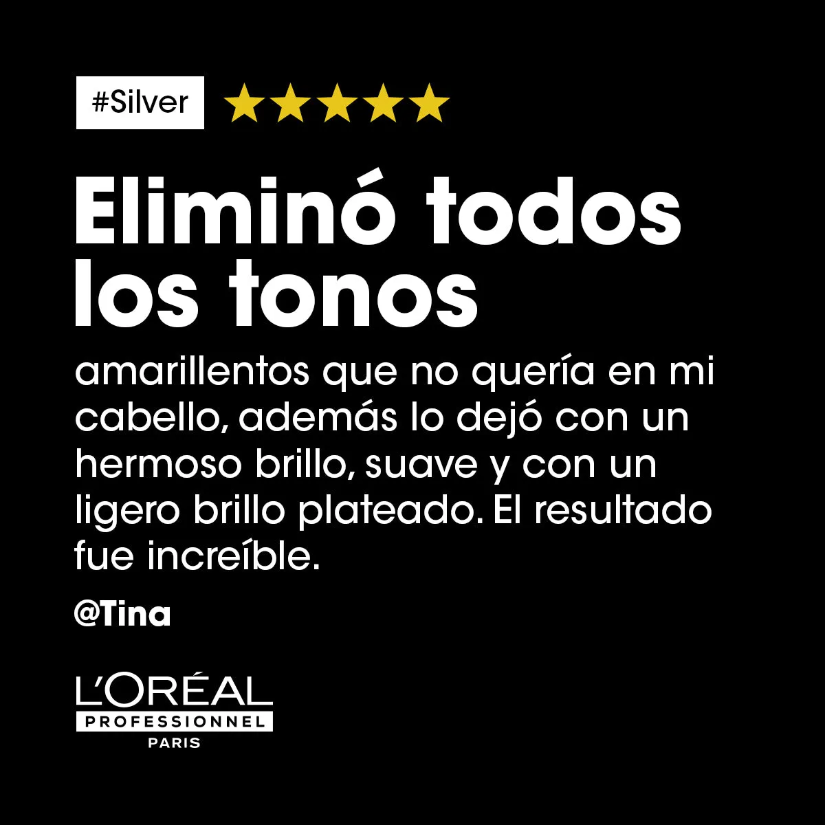 SERIE EXPERT SILVER SHAMPOO MATIZADOR PARA CABELLO PLATINADO 300 ML- L'ORÉAL PROFESSIONNEL PARIS
