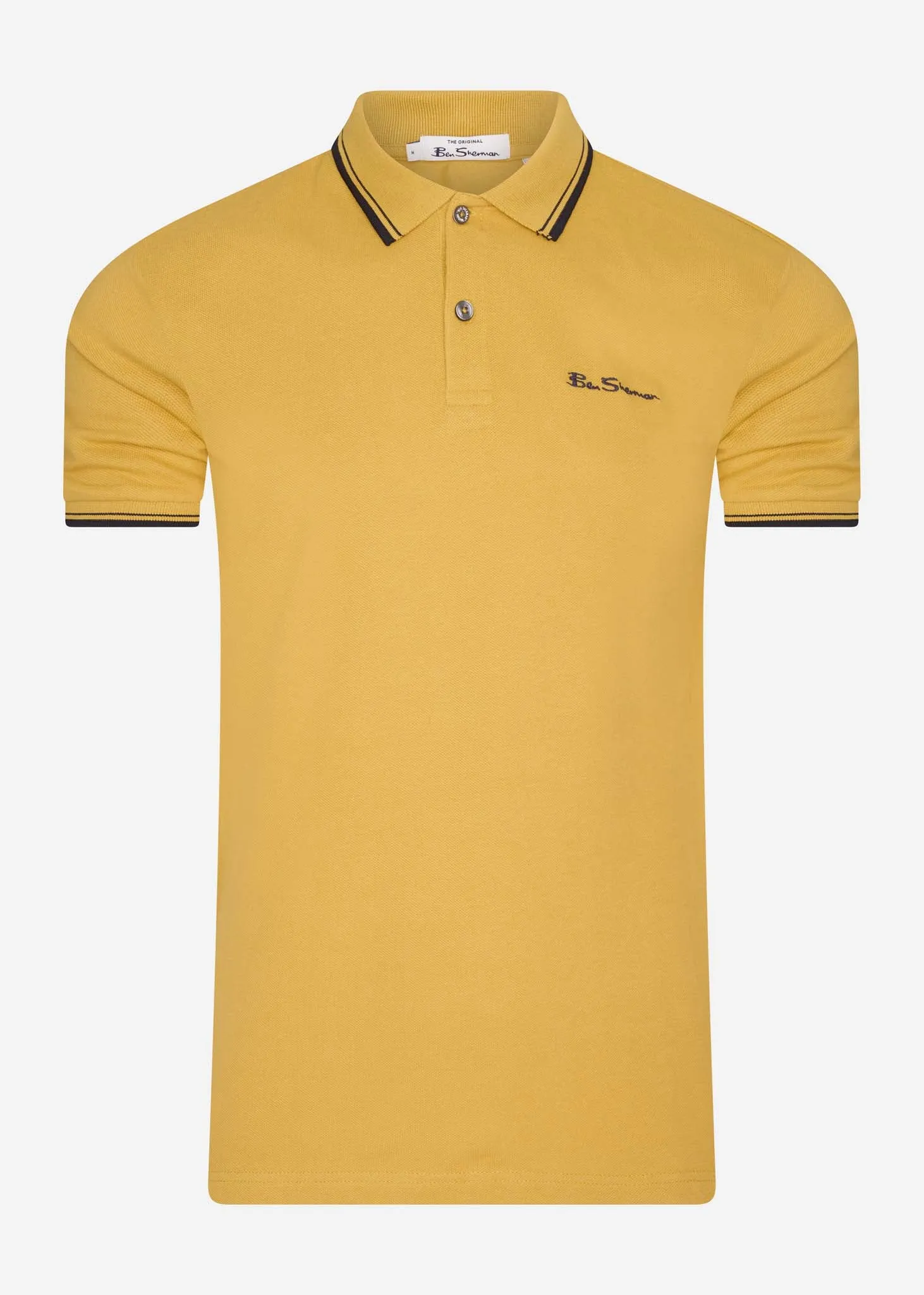 Signature polo - yellow