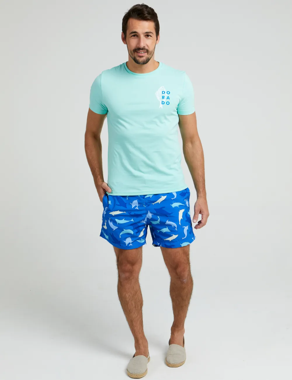 Swim Short Big Fish -Azul
