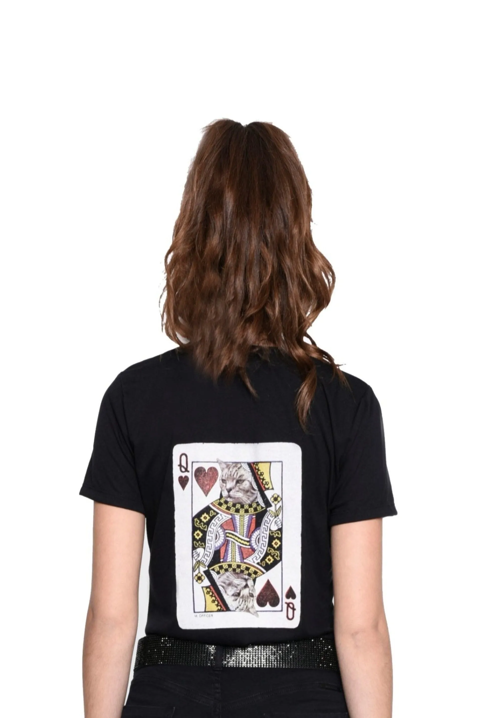 T-SHIRT BASICF  M/C GOLA C SILK GOD SAVE