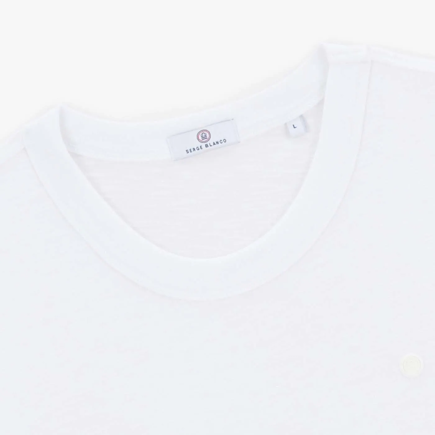 T-shirt en jersey blanc