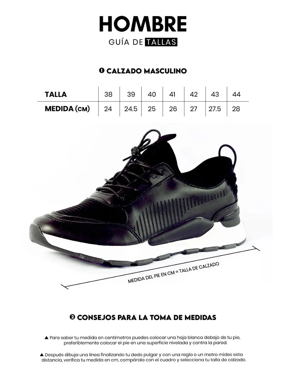 Tenis Classic A Cuadros Para Hombre
